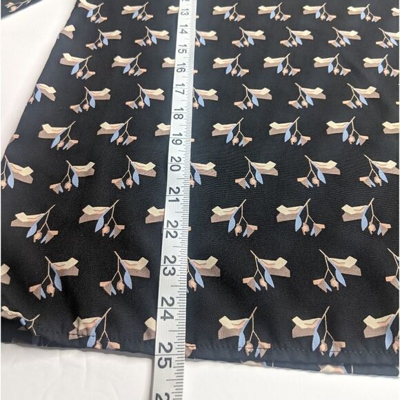 Le Lis Black Patterned Blouse - Picture 9 of 10